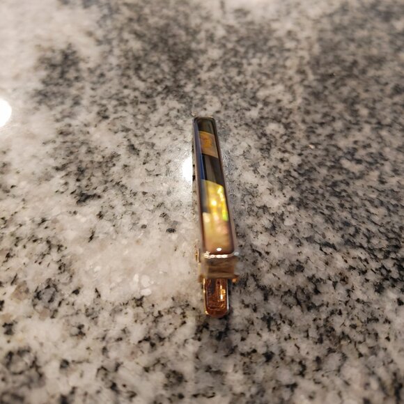 Celine 925 Silver Opal Tie Clip - Picture 3 of 16